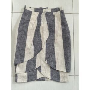 Anthropologie Eva Franco Mini Skirt Stripe
